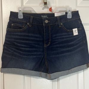 Time and Tru size 8 4” Jean shorts
